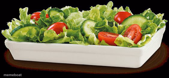salad because no great story started with alcohol - meme generator image preview