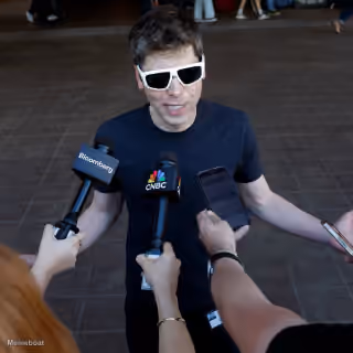 Sam Altman Answering Reporters Questions