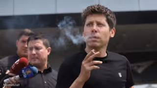 Sam Altman Smoking