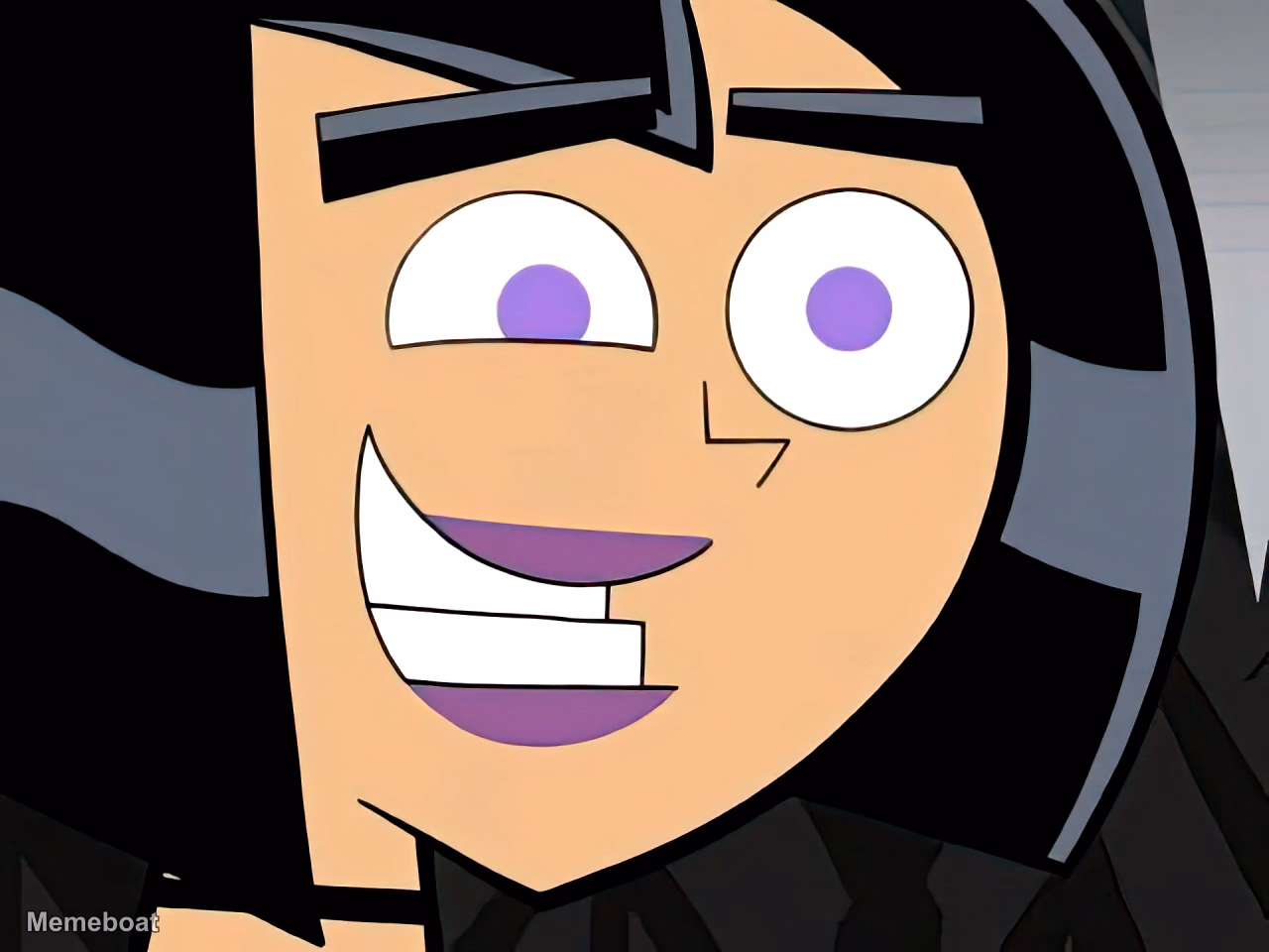 Sam Manson Wide Grin - meme generator image preview