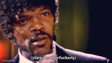 Samuel Jackson stares mother-ly