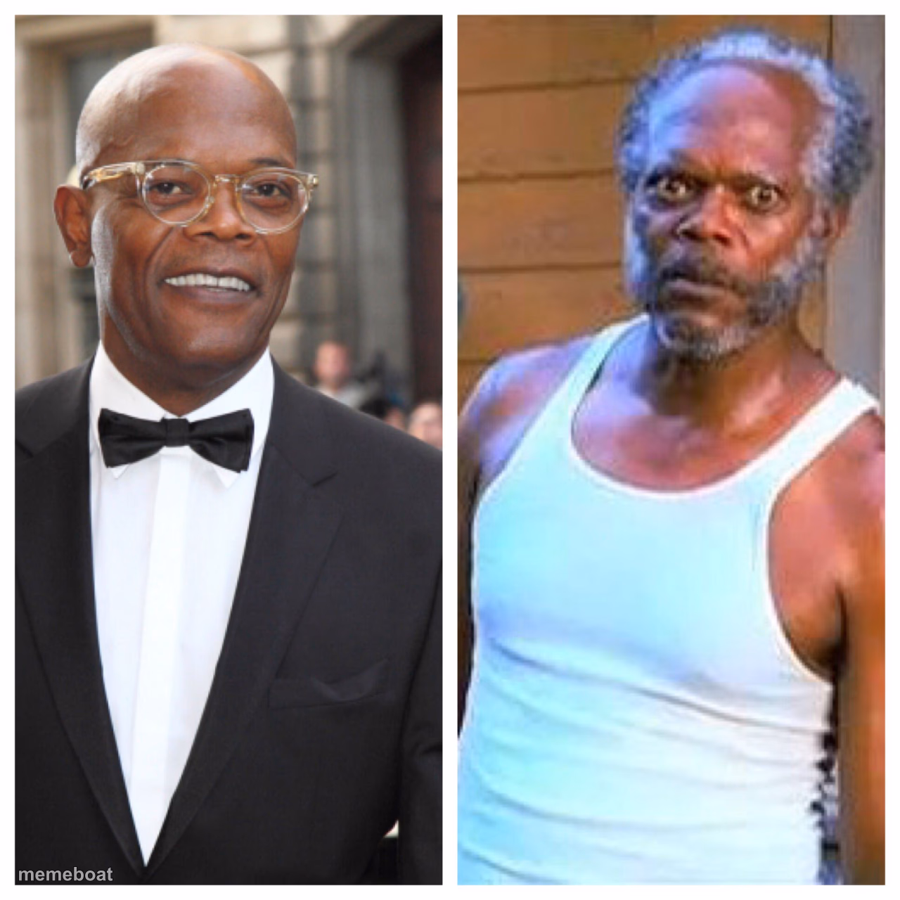Samuel L Jackson Before and After - meme generator image preview