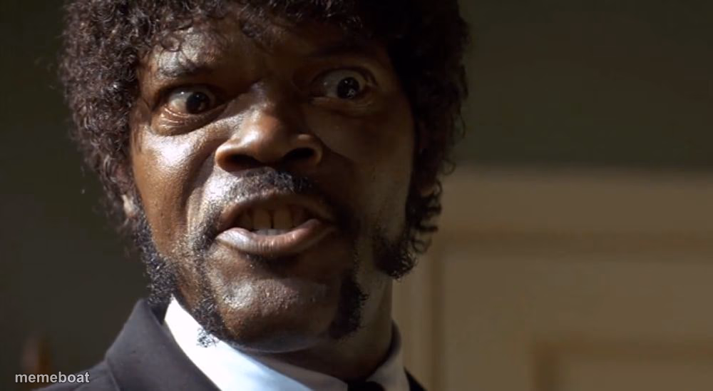 Samuel L Jackson say one more time - meme generator image preview