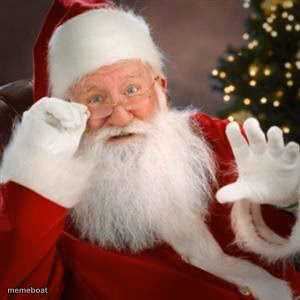santa hold on - meme generator image preview