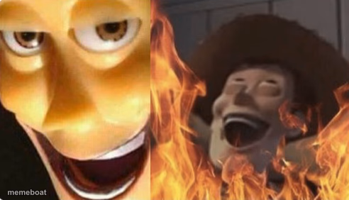 Satanic woody (no spacing) - meme generator image preview