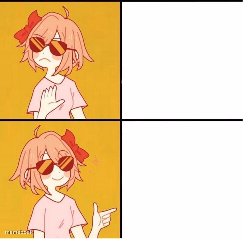 Sayori Drake - meme generator image preview