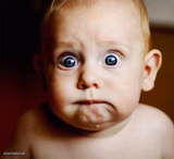 scared baby
