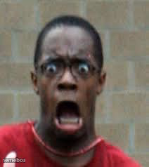 Scared Black Guy - meme generator image preview