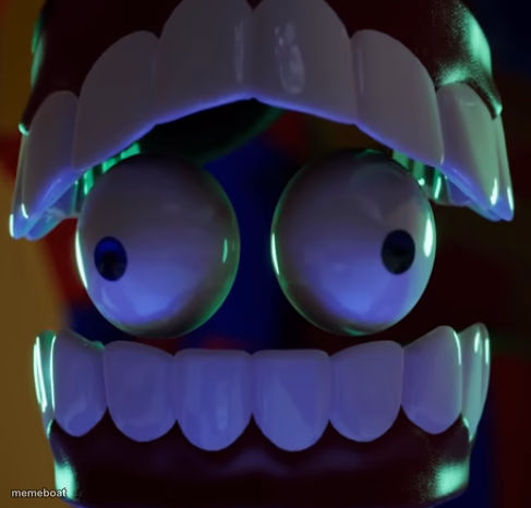 Scared Caine - meme generator image preview