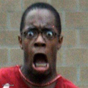 scared face - meme generator image preview