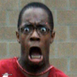 scared face