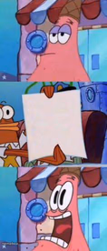 Scared Patrick