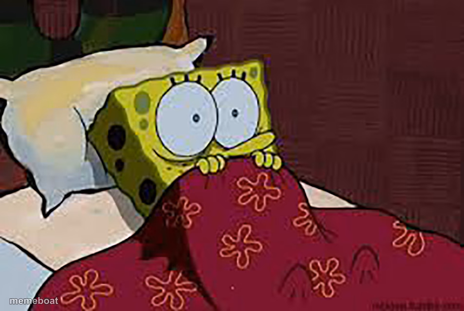 Scared Sponge Bob - meme generator image preview