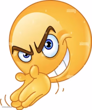 Scheming emoji