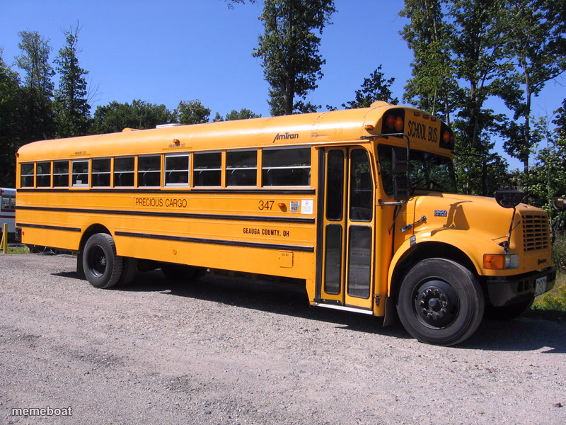 school bus - meme generator image preview