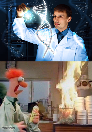 Science Good And Bad - meme generator image preview