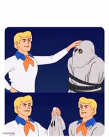 SCOOBY DOO FRED UNMASKS FRED
