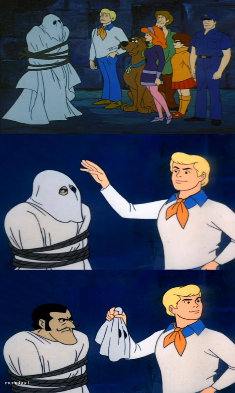 Scooby Doo The Ghost - meme generator image preview