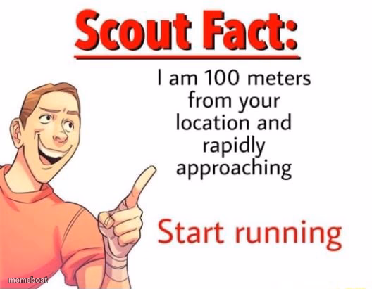 Scout Fact - meme generator image preview