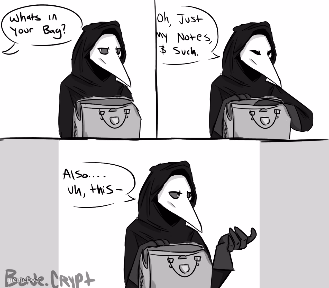 SCP-049's Bag - meme generator image preview
