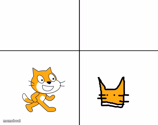 Scratch be like - meme generator image preview