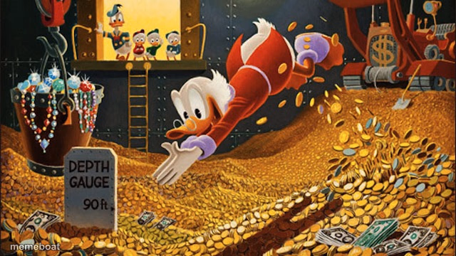 Scrooge McDuck - meme generator image preview