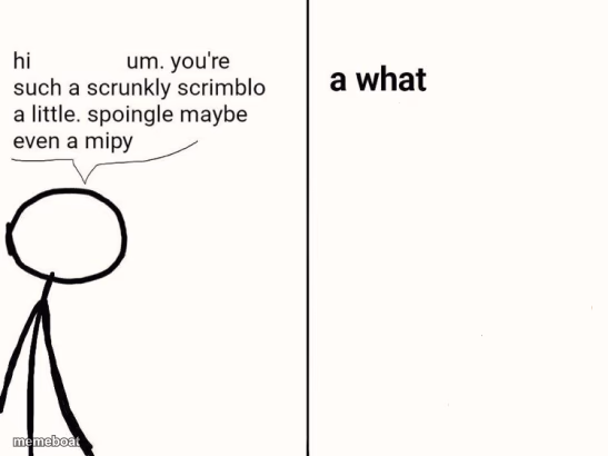 scrunkly scrimblo - meme generator image preview