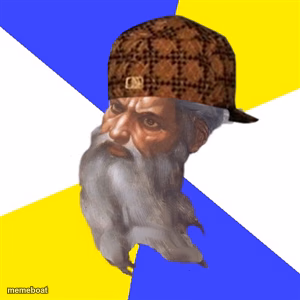 scumbag god - meme generator image preview