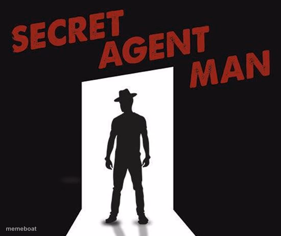 Secret agent - meme generator image preview