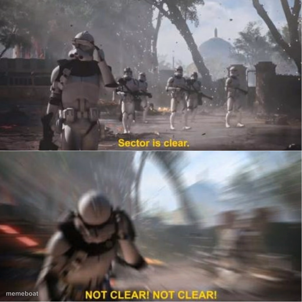 Sector is clear blur - meme generator image preview
