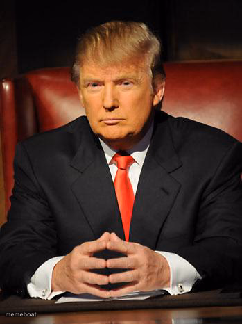 Serious Trump - meme generator image preview
