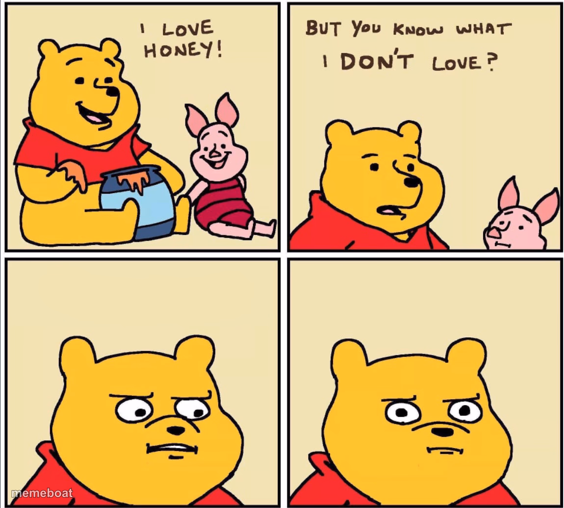 serious winnie the pooh - meme generator image preview