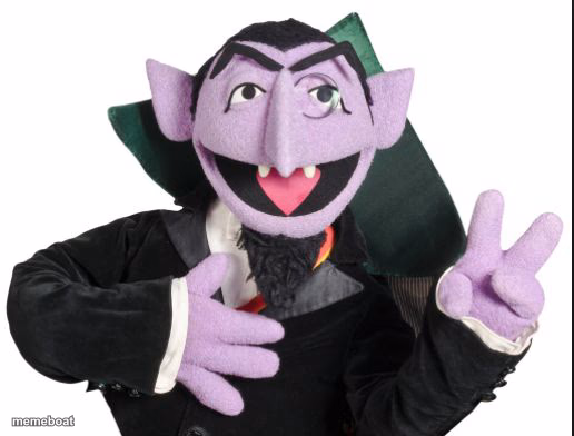 Sesame Street Count - meme generator image preview
