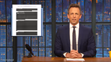 Seth Meyers Mueller report redaction