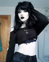 sexy goth girl