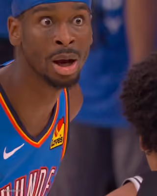 Sga's Wide-eyed Reaction