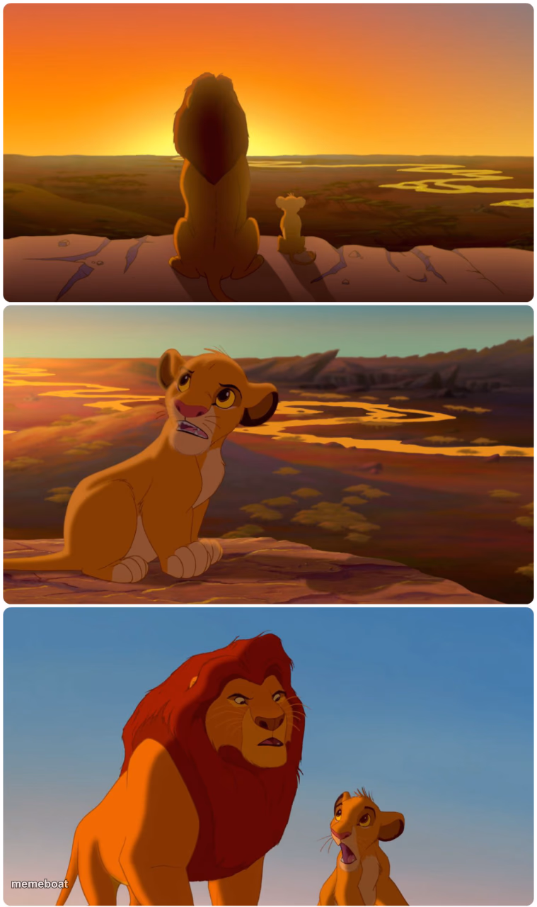 Shadowy Place Lion King - meme generator image preview