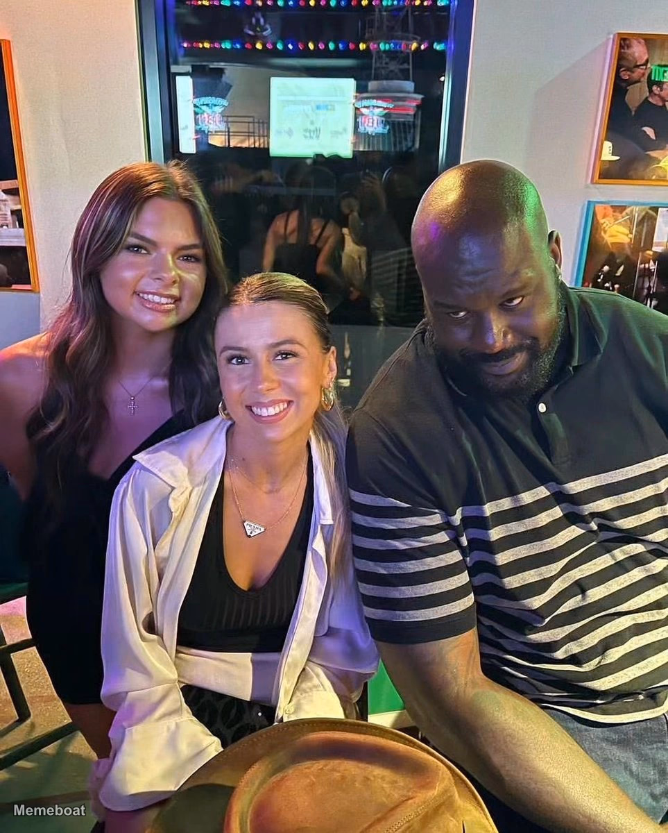 Shaq and Hawk Tuah Girl - meme generator image preview