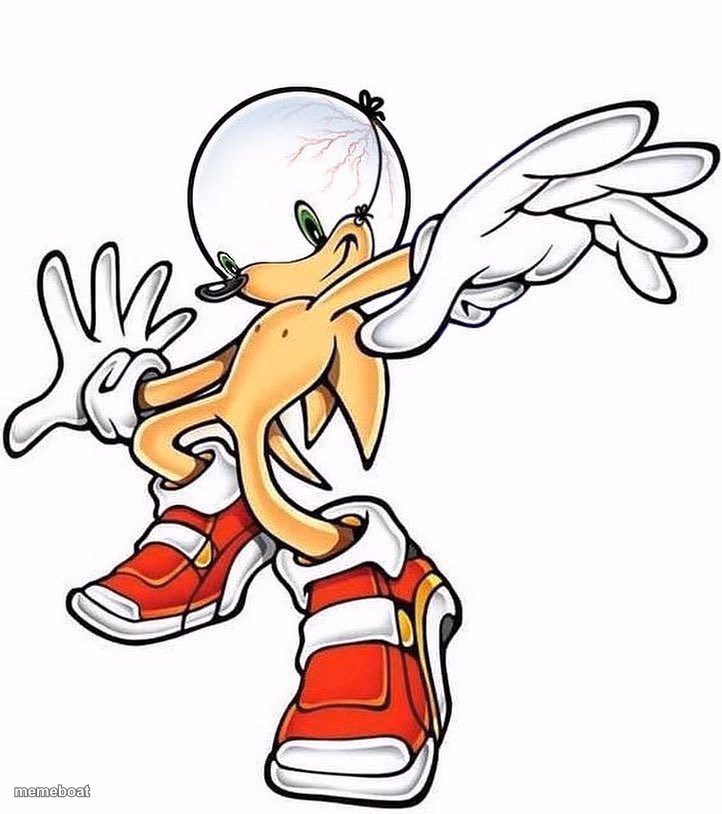 Shaved sonic - meme generator image preview