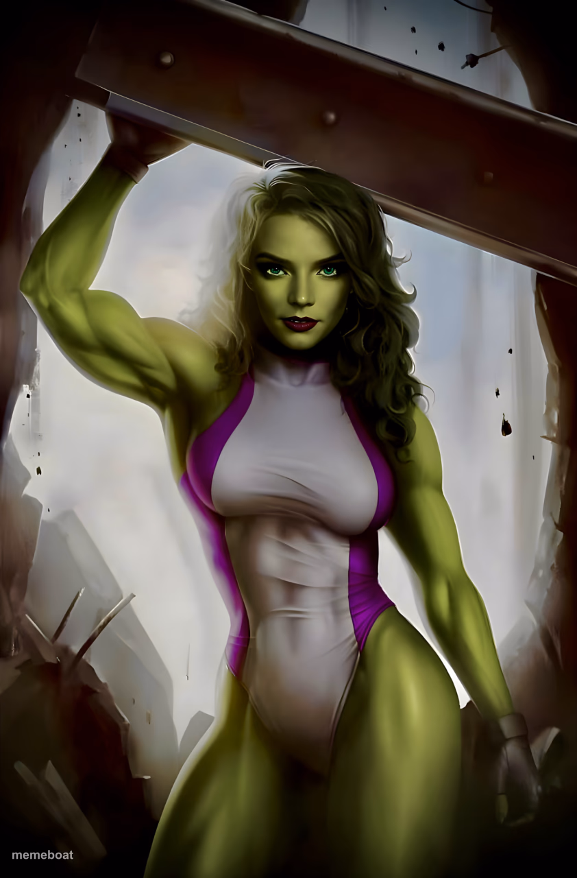 She Hulk - meme generator image preview