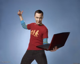 sheldon cooper laptop