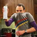 sheldon cooper spray can