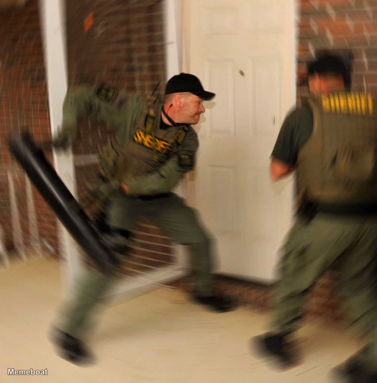 Sheriff's Dynamic Entry - meme generator image preview
