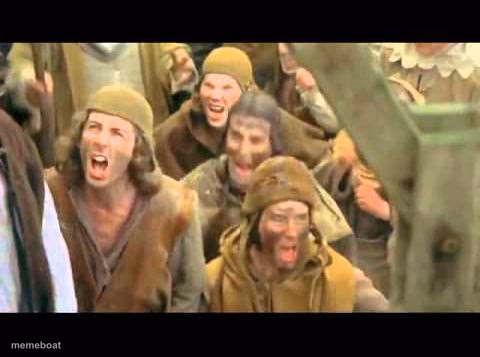She's a witch! Burn her! Monty Python - meme generator image preview