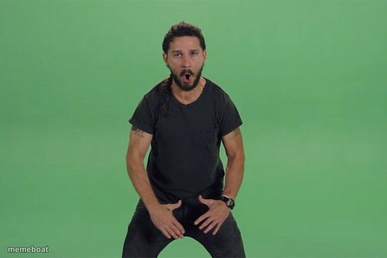 Shia labeouf JUST DO IT - meme generator image preview