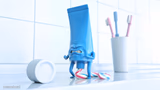 Shidding Toothpaste
