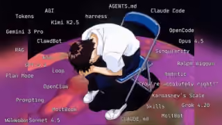 Shinji Overwhelmed by AI