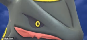 Shiny Rayquaza Close-Up - meme generator image preview