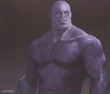 Shirtless Thanos