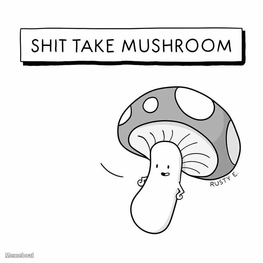 Shit Take Mushroom - meme generator image preview